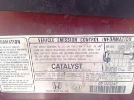 2002 HONDA CR-V,  BURGUNDY, EX, 2.4L, AT,  AWD,  A25136